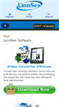 Mobile Screenshot of lionsea.com