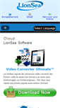 Mobile Screenshot of fr.lionsea.com